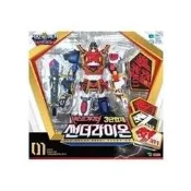 【台中店】韓國境內版 機甲超獸王 GEO MECHA 三合一 雷霆獅王 獅子 老虎 黑豹 變形機器人