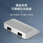 廠家直發【促銷】不銹鋼防水盒雙位雙86型開關防水罩廚房插座防火罩戶外金屬防濺盒