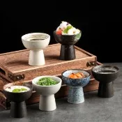 【渥思】復古高腳甜點碗(冰淇淋碗.餐具.碗盤)