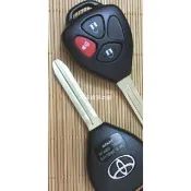 台灣高品質 三鍵式 WISH CAMRY RAV4 VIOS 豐田 高質量 原廠型 原廠鑰匙 晶片鑰匙 鑰匙殼 替換殼