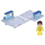 【蝦皮直營】TOMICA 交通世界 新城鎮 公車站(附人偶) 小汽車