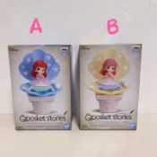 日本景品 全新 正版 日版 日本娃娃機夾取的 Qposket 小美人魚 艾莉兒 人偶 公仔 模型