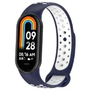 適用 小米手環11 10 9 8 雙色 矽膠錶帶 運動錶帶 替換腕帶 米11錶帶 Xiaomi Band 陶瓷版 nfc
