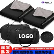 喜挖2店 【喜挖】搖粒絨野餐墊可攜式戶外露營毯加大加厚防潮墊多功能旅行毯防水地墊