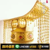 樂購優選 {可打統編 保固一年}皇帝帽秦始皇平頂冠皇帝頭冠玉皇大帝帽子沖天冠日月冠帽寺廟定制