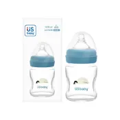 優生真母感玻璃奶瓶寬口徑S120ml-企鵝