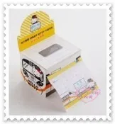 【買動漫】♥小花花日本精品♥ Hello Kitty 台鐵 新太魯閣號 彩繪列車 列車車站 便條紙 MEMO紙 62024204