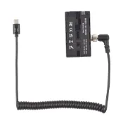 [toolwe攝影工具]厚款NP-F雙面假電池 電源線可拆 適用電池槽深度7-12mm的監視器 LED攝