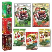 泰國 小老闆 多款選澤 海苔棒棒捲9支27g 超級大海苔超值包 50g 厚片海苔 32g 原味 辣味 山葵味 BBQ味
