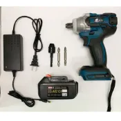 (店+)智玉科技有限公司/無刷電動扳手 兩用機21V 簡配 線充 3.0AH單電/木工套筒風炮/可拆汽車輪胎/機車傳動 保固半年