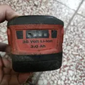 故障 零件機 HILTI 喜得釘 B 36/3.0  36V 3Ah 電動工具電池