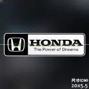 【雯雯貼紙】HONDA台灣汽車本田type R改裝無限spoon機車汽車迷防曬防刮反光汽車貼紙車身貼后玻璃貼紙