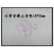 ⟡滿百出貨 ⟡(10個) 18*2mm(小)玻璃防滑墊 防撞膠粒 吸墊 消音墊 玻璃墊片 軟膠墊 透明橡膠墊 止滑墊