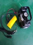 港灣小站 【雙缸強勁】車載充氣泵 輪胎打氣機 數顯充氣泵 便攜打氣機 雙缸帶燈 工具箱收納 汽車機車通用 快速充氣 胎壓監測 夜間照明
