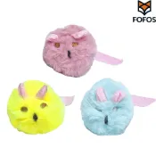 FOFOS 兩只福狸 貓咪百寶箱-可愛毛絨鼠 (3 colors) 寵物玩具 逗貓球 激發狩獵天性 生活樂趣 貓咪玩具