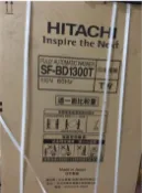 日立滾筒洗衣機  SF-BD1300T