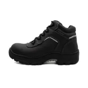 (店+)【SKECHERS】Skechers 高筒安全鞋 男款 寬楦 防滑 防穿刺 工作鞋 久站舒適 77144WBLK｜新竹皇家（B7024）