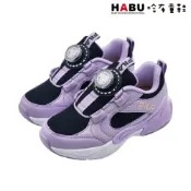 【FILA KIDS】斐樂 慢跑鞋 運動鞋 燈鞋 足供支撐 氣墊 發光旋鈕扣 中童 7-J428A-905｜哈布童鞋
