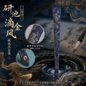 ✨新款新中古風漢服梅花紋全不鏽鋼金屬摺扇子絹典文藝雅高檔禮品盒漢服