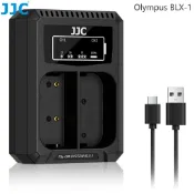 JJC Olympus BLX-1 電池充電器 奧林巴斯 OM-1 II OM-1 OM-3 OM1 II OM3 相機