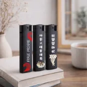 (店+)【MOOTUN】客製化 快速出貨 協助畫圖 客製化防風打火機 電子打火機 打火機訂製 照片插畫 Logo 禮物 家人情侶 公司禮贈品