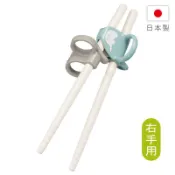 康貝 Combi 三階段彈力學習筷 大象藍(右手用)贈學習筷環保收納袋【衛立兒生活館】