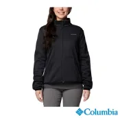 Columbia哥倫比亞 女款-刷毛立領外套-黑色 UAR35340BK/IF