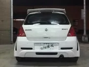 台中翔展空力套件 鈴木 SWIFT GT後保桿 後大包