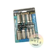 ∞沙莎五金∞A.C. 9pcs 中長套筒組 80mm 套筒組 深孔套筒 8mm - 19mm