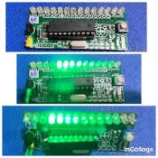 [8051-DIY-PCB板] 14迴路3mm LED霹靂燈彗星拖尾跑馬燈控制器(可調速/多模式)~模型車改裝
