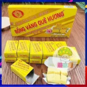 蘑菇屋 小紅書推薦 越南進口金龍綠豆糕310g盒 原味獨立小包裝懷舊零食 桂花糕 7080年代懷舊零食彰化名產桂花糕