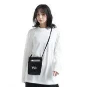 唯ㄧ現貨 💖 Y3 (Y-3) 💛 限額精品！黑色！琴譜包 〉 托特包、頸掛包、手機包、側背包、斜背包、肩背包、長夾包！