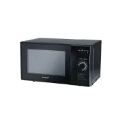 (店+)【SHARP 夏普】R-TT20SS(B) 拆封新品 20L轉盤式定頻微波爐 (650W微波/重量解凍/定時/原廠保固)