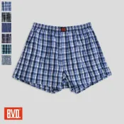 【BVD】純棉五片式平口褲-SBV123