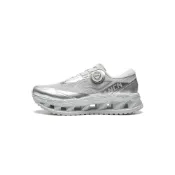 (店+)【LI-NING 李寧】AZGW309-2 中國李寧 弧ACE 3 反光減震回彈潮流運動鞋 男款 晶石灰/銀色