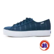 【瘋喜市】Keds【女】時尚韓風經典厚底休閒鞋 TRIPLE KICK 系列 靛藍 132438【購買前請先詢問】