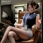 OL袐書制服 角色扮演 貼身套裝窄裙 火辣性感美女秘書套裝