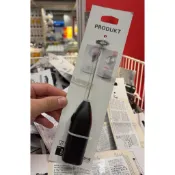 【現貨/代購】IKEA PRODUKT奶泡器 咖啡拉花 攪拌棒 電動打蛋器 烘焙 抹茶 飲料攪拌器 奶泡機 (黑色)