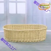 【台灣現貨】藤編便攜車載睡籃寶寶吊籃床哄睡用品嬰兒搖床0到4歲兒童老式搖籃