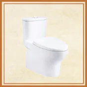 (店+)【CAESAR 凱撒衛浴】金級省水二段式省水單體馬桶CF1394/1494 管距30/40CM(馬桶、衛浴、金級省水、單體馬桶)