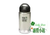 露營小站~【K12VWSSL-BS】美國Klean Kanteen 寬口54mm不銹鋼保溫鋼瓶12oz/355ml原色鋼