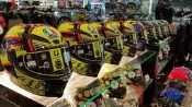 瀧澤部品AGV Pista GP碳纖維Soleluna Qatar VR46 R1 R3 R6 MT07 MT09 FZ