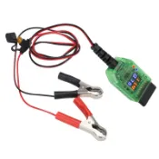 OBD II 數位式電壓 汽車obd換電瓶不斷電 汽車OBD2電腦斷電記憶器 換蓄電池 漏電檢測工具