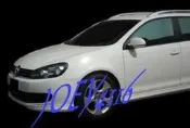 V.W. GOLF6 GOLF VI MK6 VARIANT V版下巴中包套件-塑膠材質