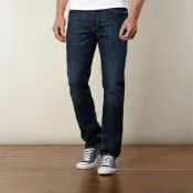 美國百分百【全新真品】Levis 511 Slim Fit 男 牛仔褲 直筒褲 合身 單寧 深藍 刷紋 28腰 E264