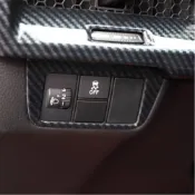(店+)適用於CRV 6代 大燈按鈕碳纖維紋路飾板HONDA CRV水轉印 卡夢內裝 改裝 防刮 耐磨