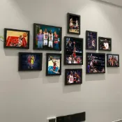 全球選品1館 生活百貨 喬丹海報合集NBA籃球體育明星海報宿舍裝飾畫掛牆相框照片牆組合