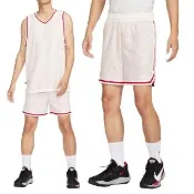 【NIKE 耐吉】NK DF DNA 6IN Short 男款 白色 運動 籃球褲 字母哥 網眼 短褲 FZ0828-133