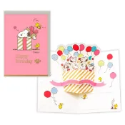 【莫莫日貨】日本進口 hallmark 史努比 Snoopy 燙金立體 生日卡 生日卡片 賀卡 卡片 84962