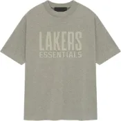 (店+)125AL244305F Fear of God Essentials NBA 聯名款 FW24 Lakers Tee 洛杉磯湖人隊 胸前字母logo印花圖案圓領短袖T恤 男款